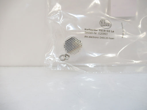 E20993 Ifm Electronic Reflector For Retro-Reflective Laser Sensors, New In Bag