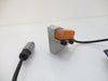 O8S202 Ifm Electronic Through-Beam Sensor Transmitter With Bracket; Red Light