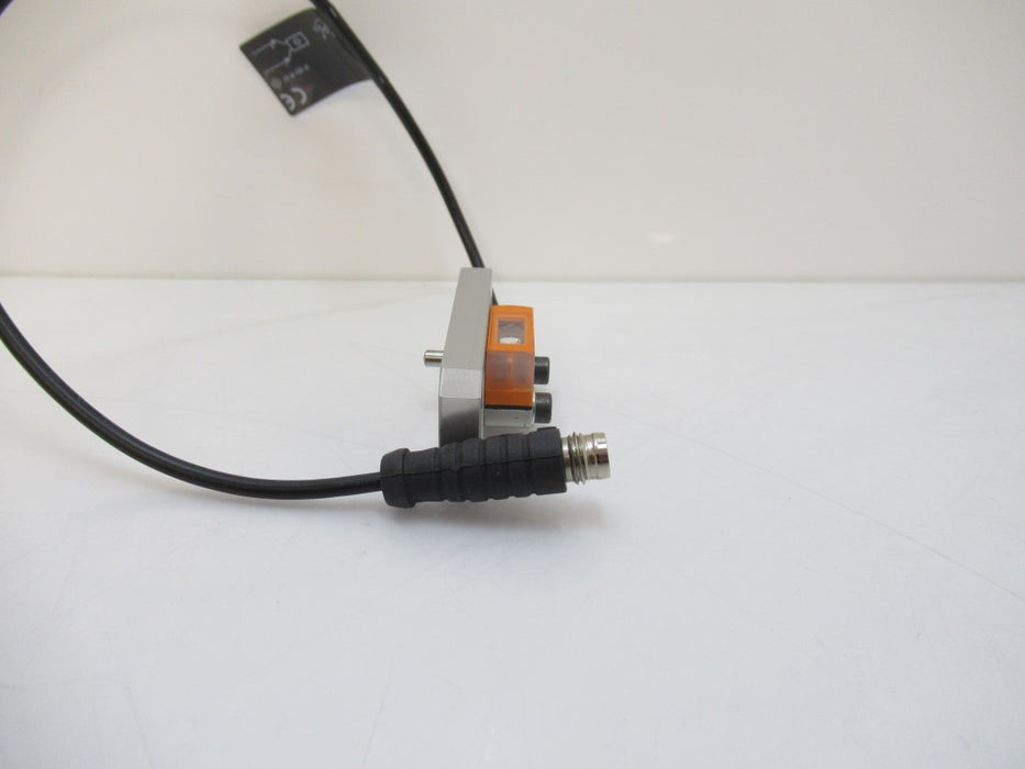O8S202 Ifm Electronic Through-Beam Sensor With Bracket; Red Light