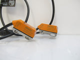 O8S202 O8E204 Ifm Electronic, Kit Of 2 Through-Beam Sensor, Red Light