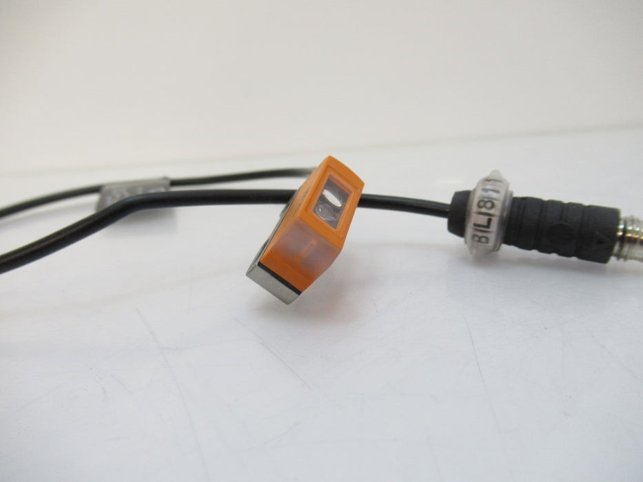 O8E204 Ifm Electronic Through-Beam Sensor Receiver, Red Light, PNP