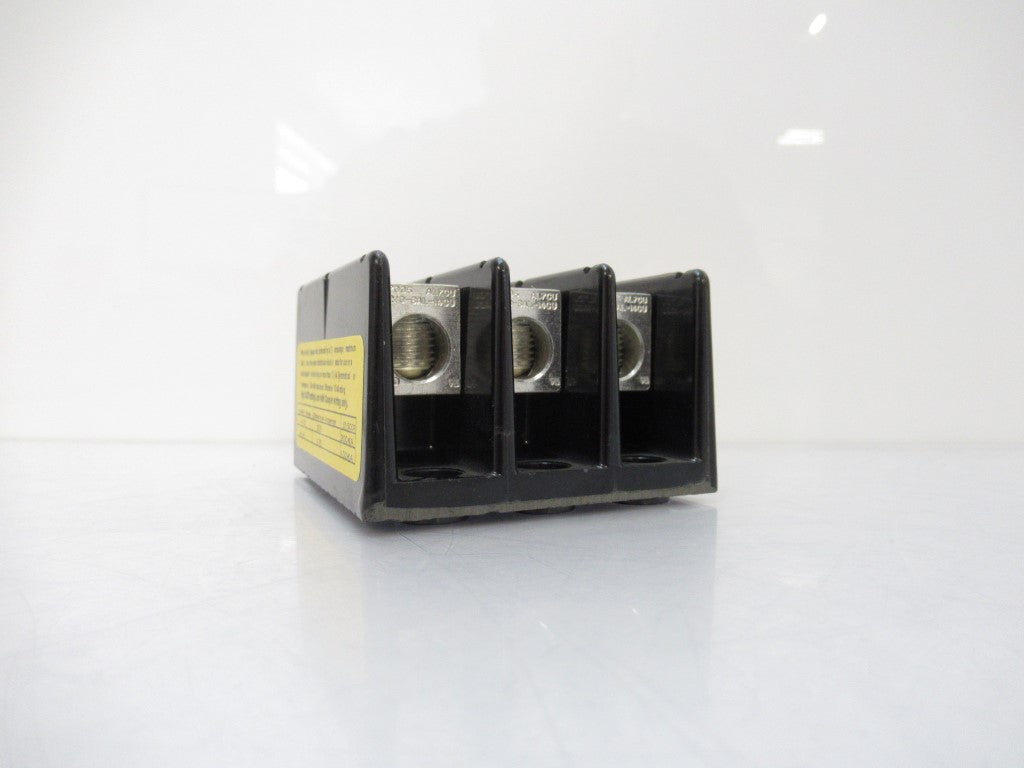 16220-3 162203 Bussmann Power Distribution Block, 175 A, 600V, 3-Pole New