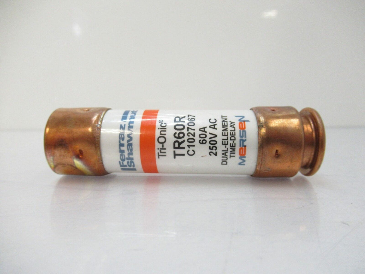 TR60R Mersen Ferraz Shawmut Fuse UL Class RK5 60 Amps (Sold Per Pack Of 10, New)