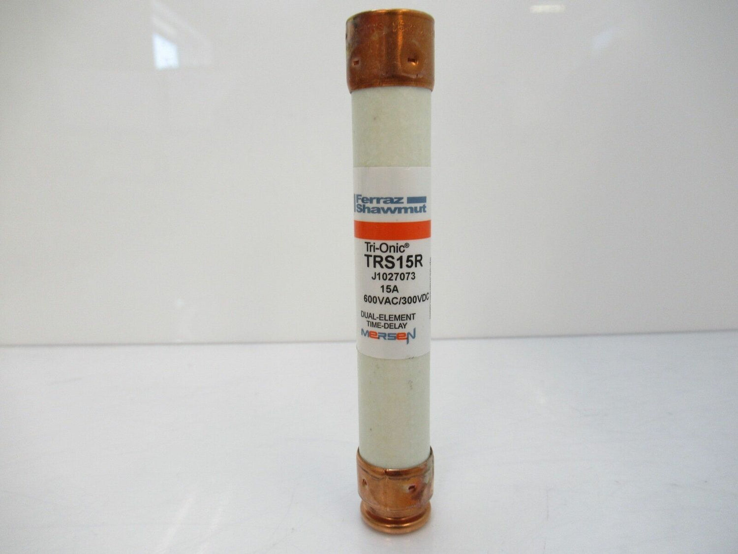 TRS15R Mersen Ferraz Shawmut Fuse 15 A, Time-Delay, Class RK5, Pack Of 10