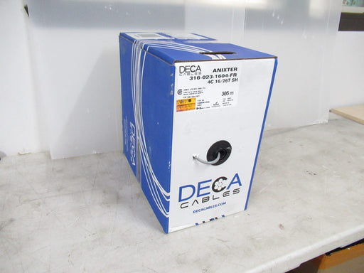 316-023-1604-FR 3160231604FR Deca Multi Conductor Communications Cable, Box 305M