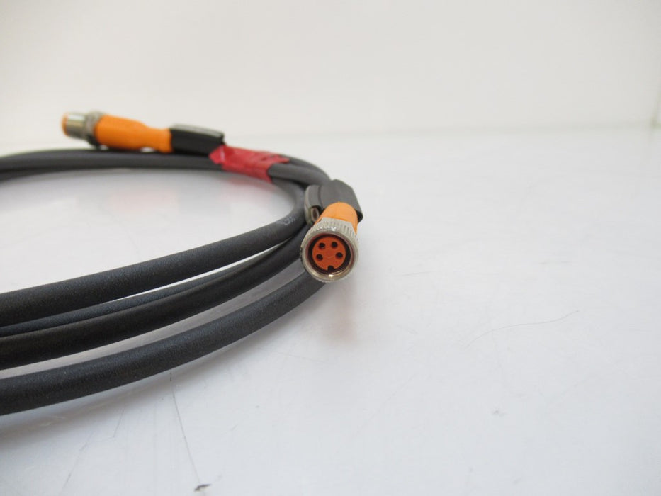 EVC243 Ifm Electronic 2m PUR-Cable; M12 / M8 Connector