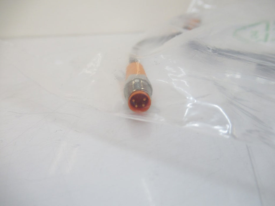 EVC297 Ifm Electronic Cable 1m M8 4pins Male, M12 Female, Straight Straight (New In Bag)