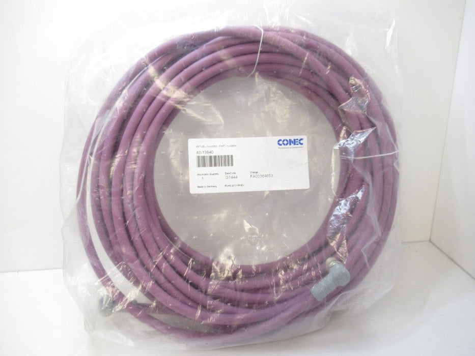 43-13840 4313840 Conec Cable TG 1444 Assembly With Connector Male / Female (New)