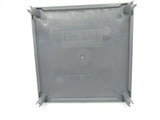 XCBE 88 XCBE88 Flexlink End Cap Grey 88 mm X 88 mm, Sold Per Pack Of 10