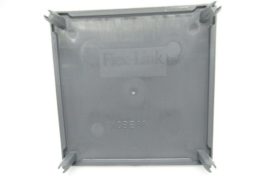 XCBE 88 XCBE88 Flexlink End Cap Grey 88 mm X 88 mm, Sold Per Pack Of 10