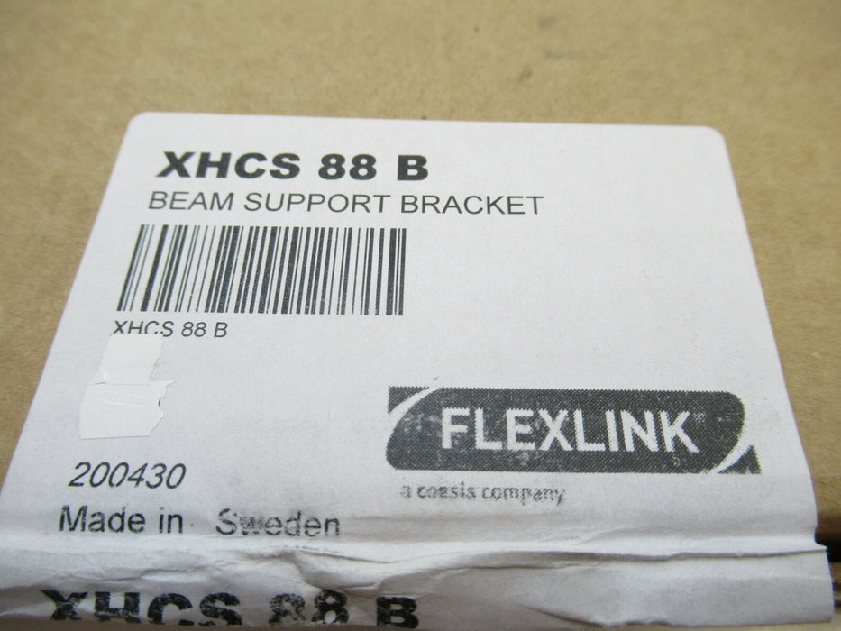 XHCS 88 B XHCS88B Flexlink Beam Support Bracket Sold By Unit, New
