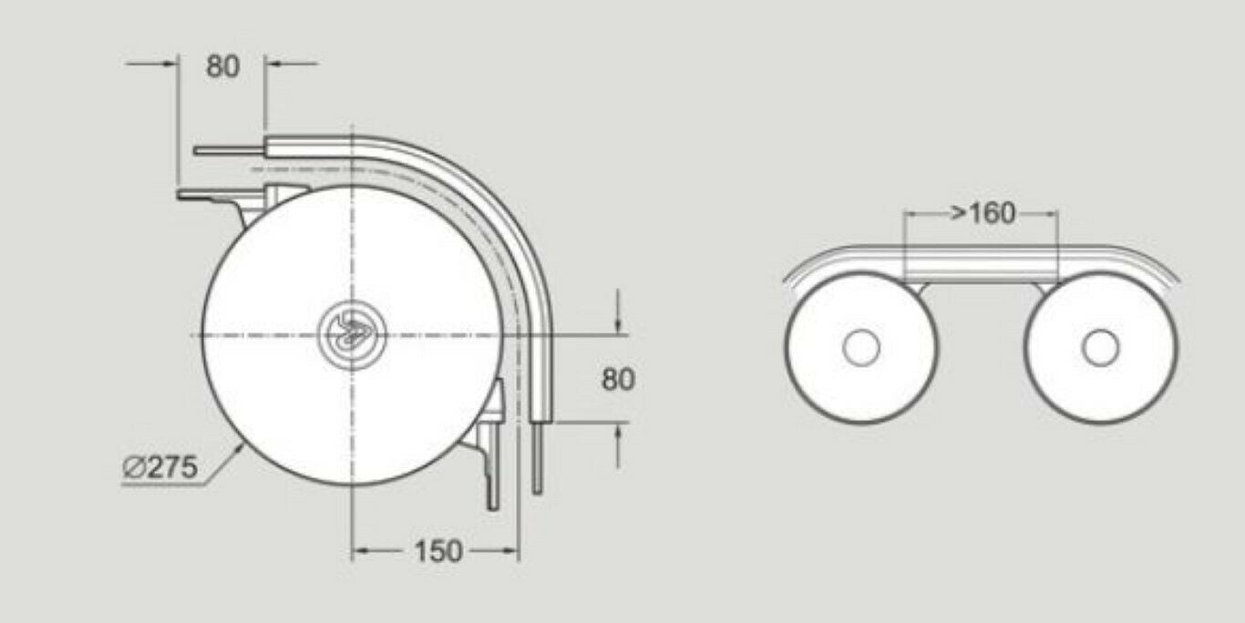XLBH 90R150 A XLBH90R150A Flexlink XL Wheel Bend New in Box