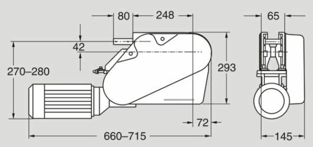 XLEB 0 HRA Flexlink XL Right End Drive (New No Box)