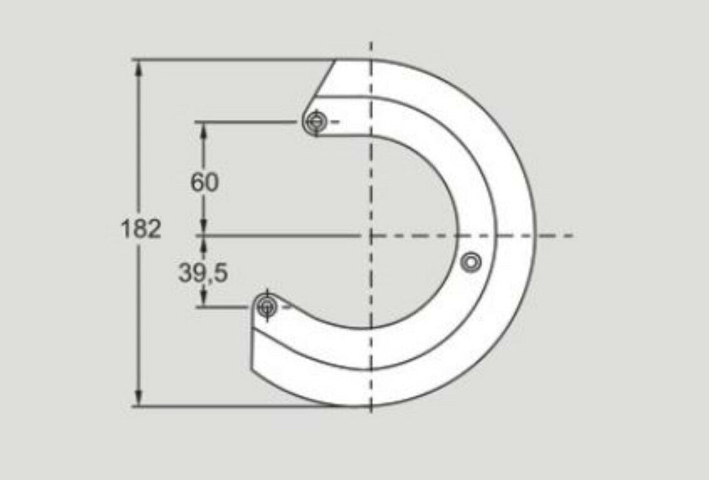 XLSJ 182 Flexlink Idler End Cover Safety Device XL (New In Bag)