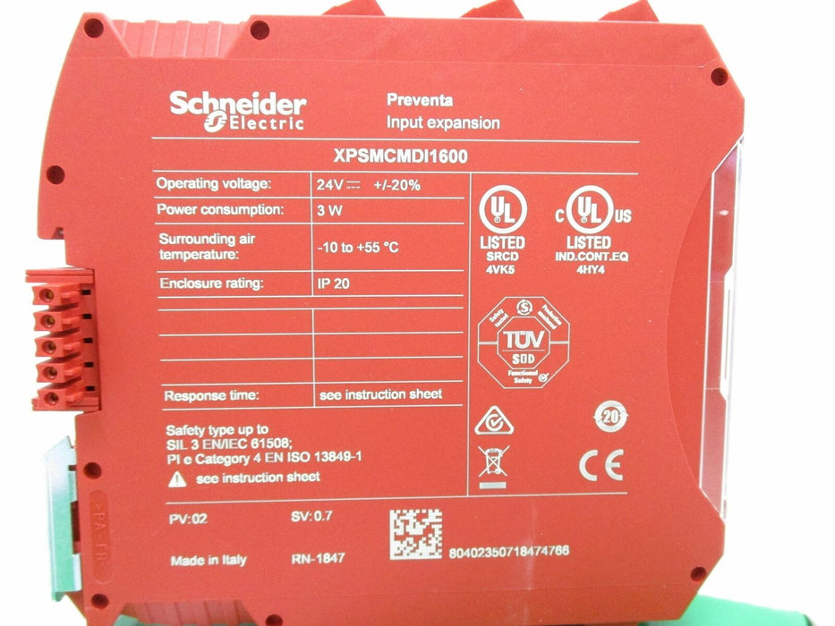 XPSMCMDI1600 Schneider Electric 16 Input Expansion, Screw Term