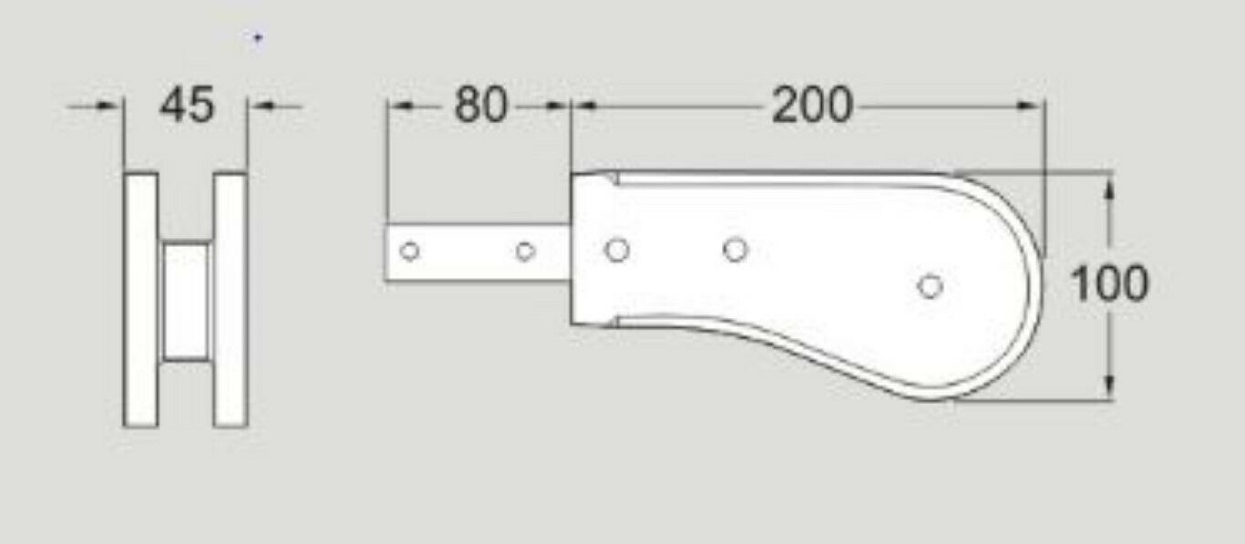 XSEJ 200 XSEJ200 FlexLink XS Idler End Unit New In Box